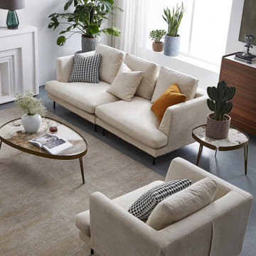 Slim High-leg Sofa