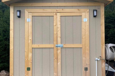 Example of a shed design in Vancouver