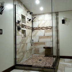 Frameless Splash Panels - Shower Doors
