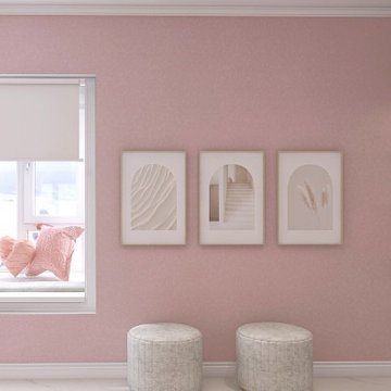 Modern Serenity Bedroom in Blush Pink