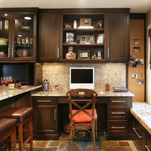 Dark Wood Kitchen