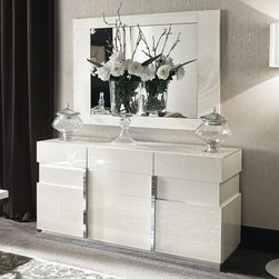 Italian 3-Door Buffet Canova by ALF Group | MIG Furniture - Buffets And Sideboards