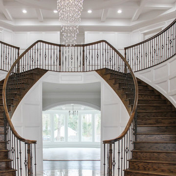 Project #51 | Twin Curved Staircase