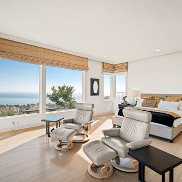 Stunning house with mega views in Pacific Palisades, CA.
