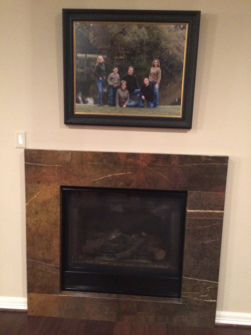 Need Help Finding An Art Piece Sculpture To Go Over Marble Fireplace