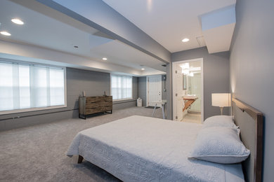Transitional bedroom photo in Atlanta