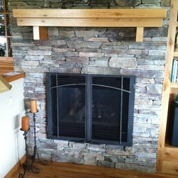Custom Fireplace Door - Indoor Fireplaces