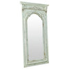 Picket House Furnishings Reba Vertical Floor Mirror, Antique White MARC700MR