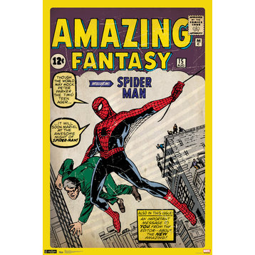 24x36 Spider-Man Cover Poster, Premium Unframed