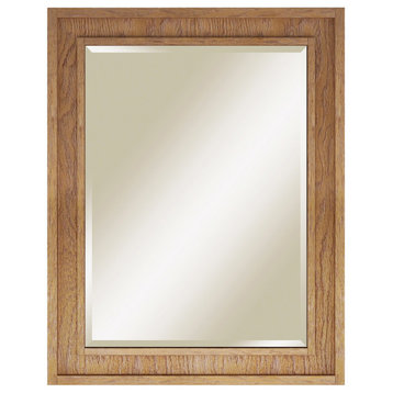 Toby Beveled Glass Mirror, 30"