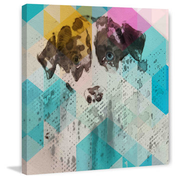 "Little Dog" Painting Print on Canvas by Irena Orlov