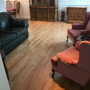 Refinished Oak with Golden Oak Stain
