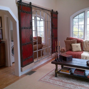Antique Door and Mirror