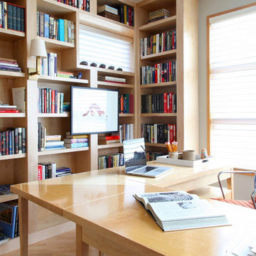 Library Style Home Office