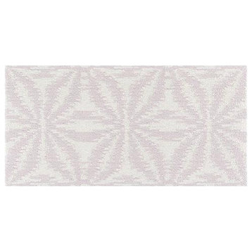 Annie Selke Aster Orchid Porcelain Floor and Wall Tile 12 x 25 in.