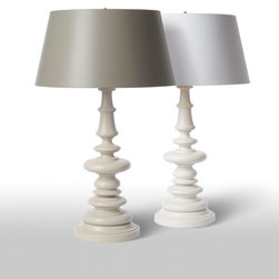 Turned Table Lamps - Table Lamps