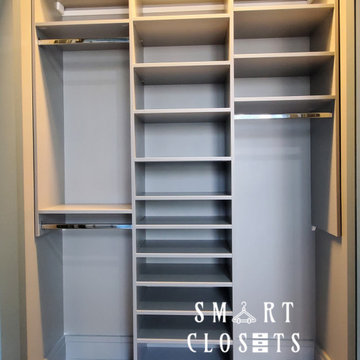 Master Walk In Closet - With Pull-Out Jewelry Trays Designed By Smart Closets