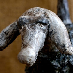 Artwork : Nancy Jane Farnum  Fifi's new sweater - Sculptures