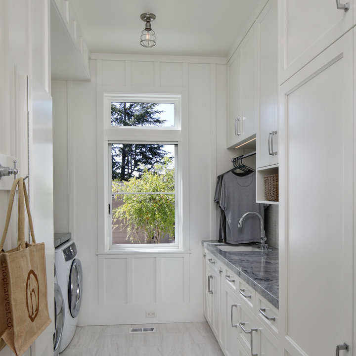 75 Wall Paneling Laundry Room Ideas You'll Love - December, 2025 | Houzz