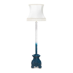 SKYSCRAPER BLUE Floor Lamp - Floor Lamps