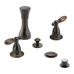 Delta Victorian&reg; Bidet Faucet - Less Handles - Bidet Faucets