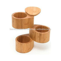 bamboo kitchenware solution design and manufacturer - Salt And Pepper Shakers And Mills