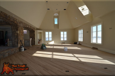 Home design - large craftsman home design idea in Other