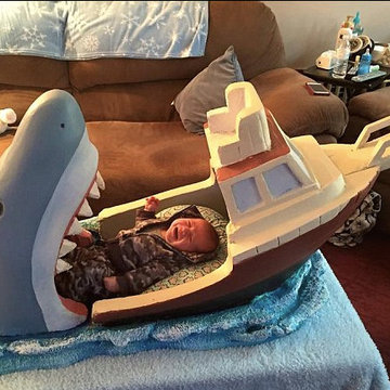 Shark Bed Twin Size