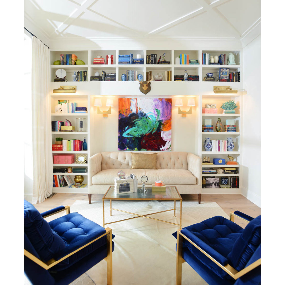 Transitional Living Room