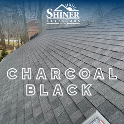 CertainTeed Landmark Charcoal Black shingles - Roofing And Gutters