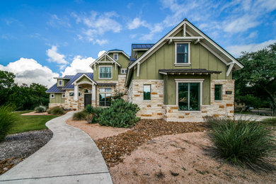 Inspiration for an exterior home remodel in Austin