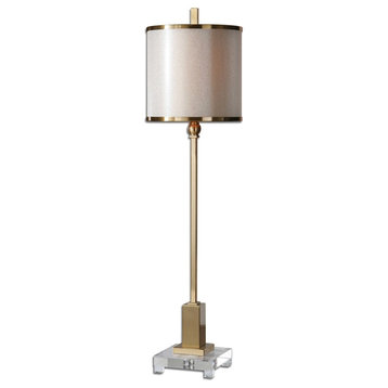 Villena Brass Buffet Lamp By Designer Carolyn Kinder