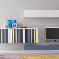 Wall Unit Modern Spar Exential Y02 - $5,159.00 - Entertainment Centers And Tv Stands