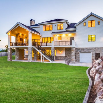 E Builders Homes - 2015 Utah Valley Parade - Modern American Farmhouse