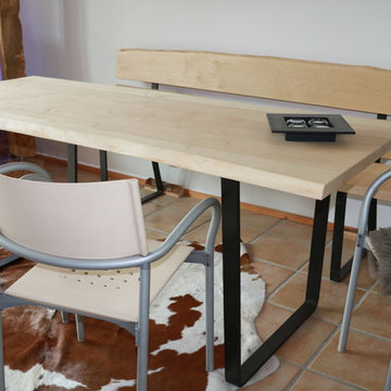 Esstische mit Massivholzplatten