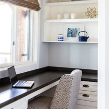 built in desk