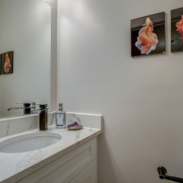 Bathroom Remodeling With Corner Tub,Standing Shower,Sink & Extra Cabinet Spring