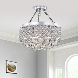 4-Light Flush Mount - Flush-mount Ceiling Lighting