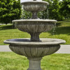 Three Tier Longvue Outdoor Water Fountain, Natural