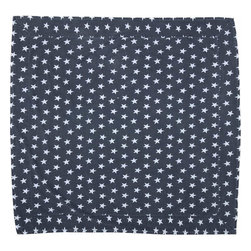 April & Olive - Multi Star Navy Table Cloth 60X60 - Tablecloths