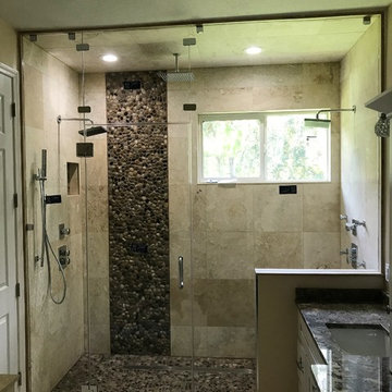 Lux Master Bathroom Tampa Remodel