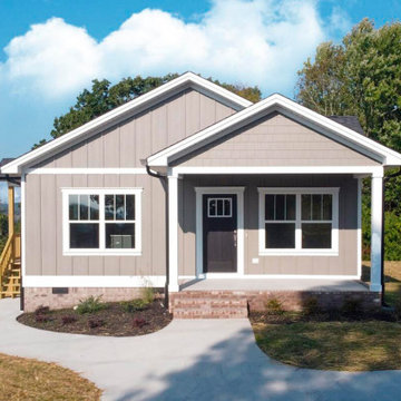 Siding Installation - James Hardie Shakes and Board & Batten