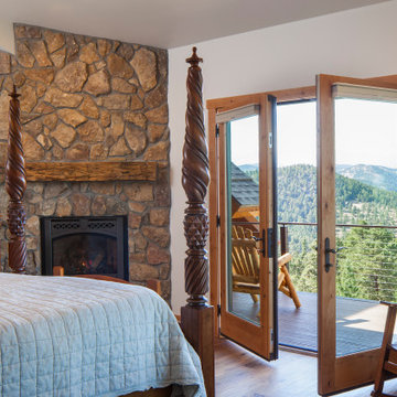 Sitting Bear Ranch master bedroom