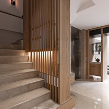 West Meadow Staircase Entryway Wall