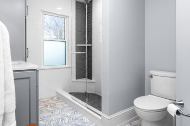 Bathroom - modern bathroom idea in Philadelphia