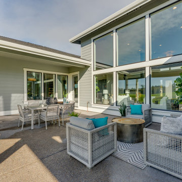Luxury Custom Home with Clean Lines, Natural Materials & Contemporary Style