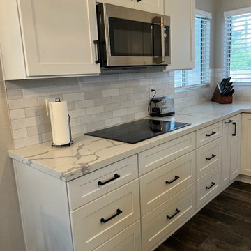Kitchen Remodel With Dual Tone Cabinetry
