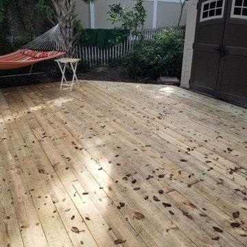 Ground Level Deck New Symrna