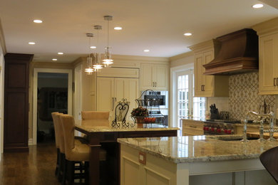 Kitchen - transitional kitchen idea in New York