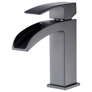 Liberty Single-Handle Basin Bathroom Faucet, Gunmetal